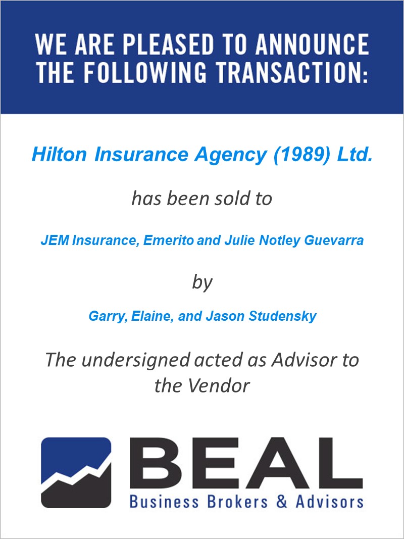 Hilton Insurance tombstone - new format